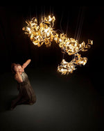 Gingko Leaf Chandelier