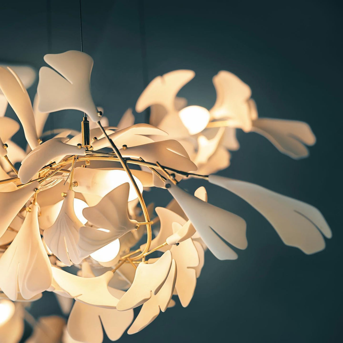 Gingko Leaf Chandelier