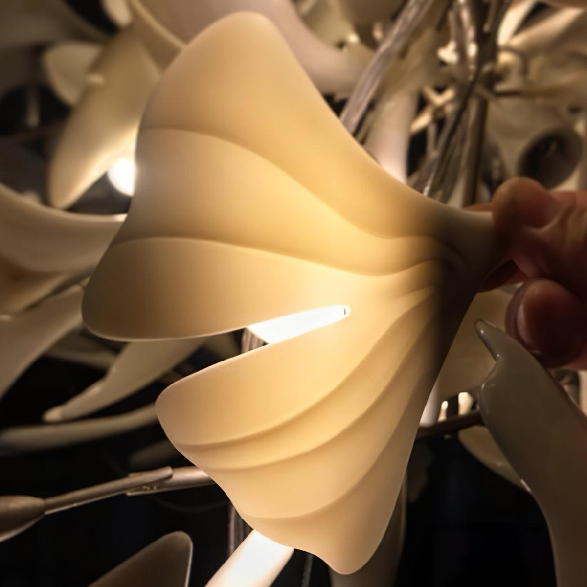 Gingko Leaf Chandelier