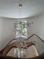 Ginkgo Leaf Cluster Chandelier