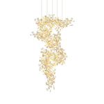 Ginkgo Leaf Cluster Chandelier
