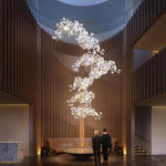 Ginkgo Leaf Cluster Chandelier