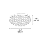 Gino Ice Pattern Ceiling Lamp