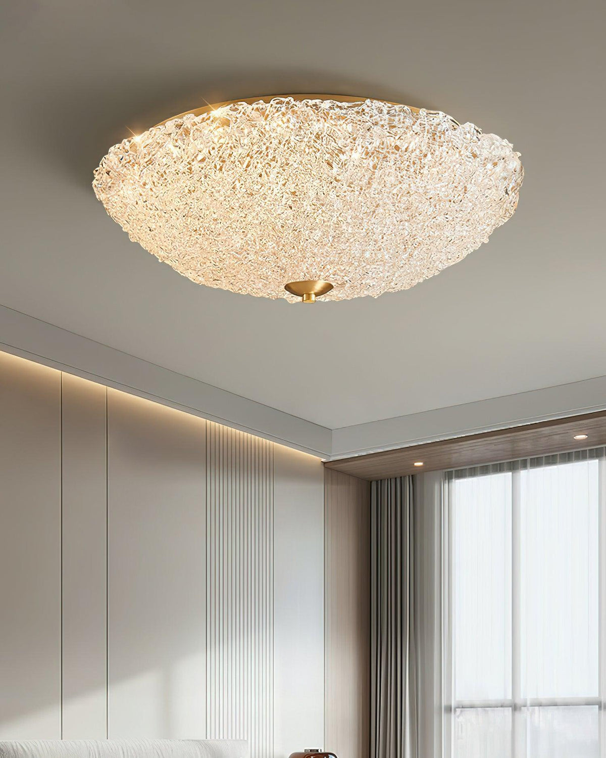 Gino Ice Pattern Ceiling Lamp