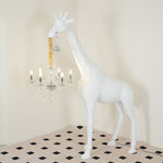 Giraffe Sculpture Floor Lamp