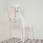 Giraffe Sculpture Floor Lamp