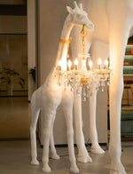 Giraffe Sculpture Floor Lamp