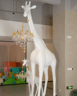 Giraffe Sculpture Floor Lamp