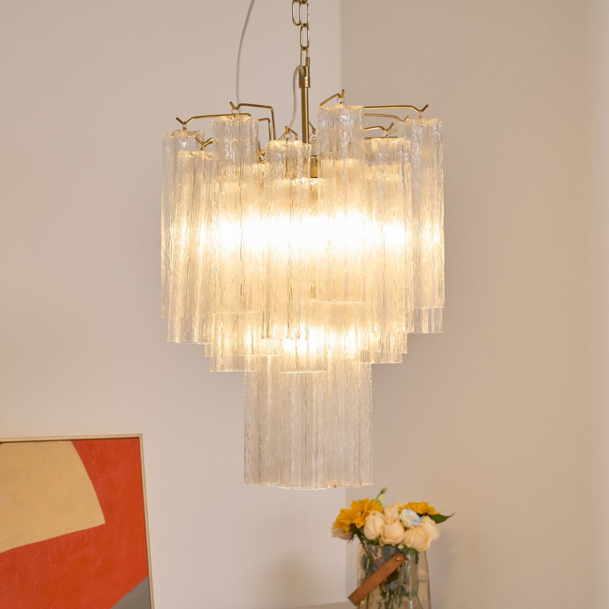 Giselle Murano Glass Chandelier