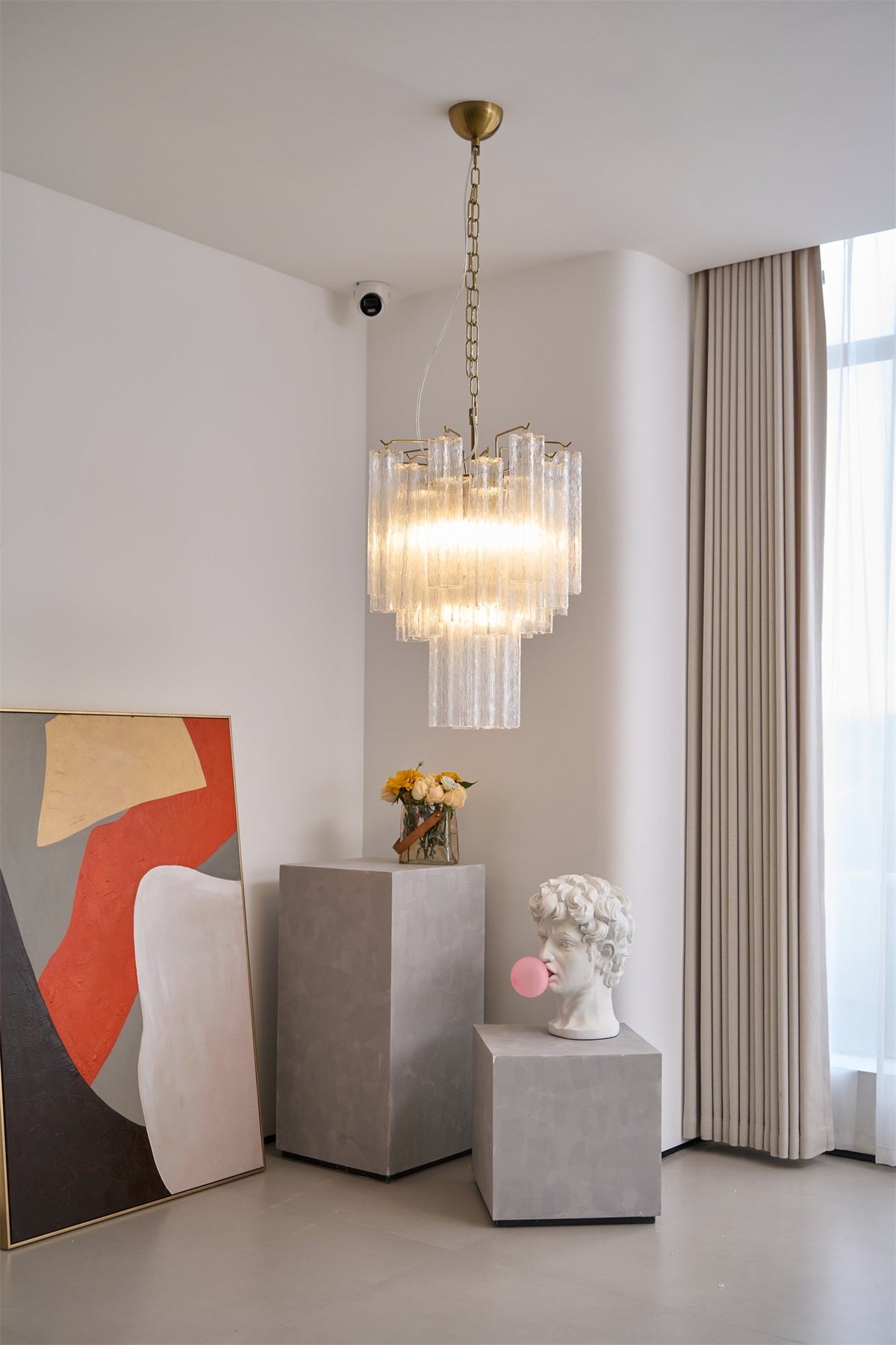 Giselle Murano Glass Chandelier