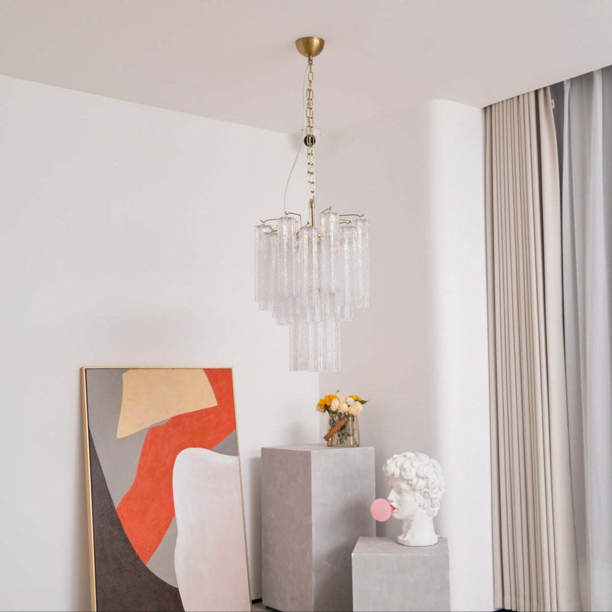 Giselle Murano Glass Chandelier