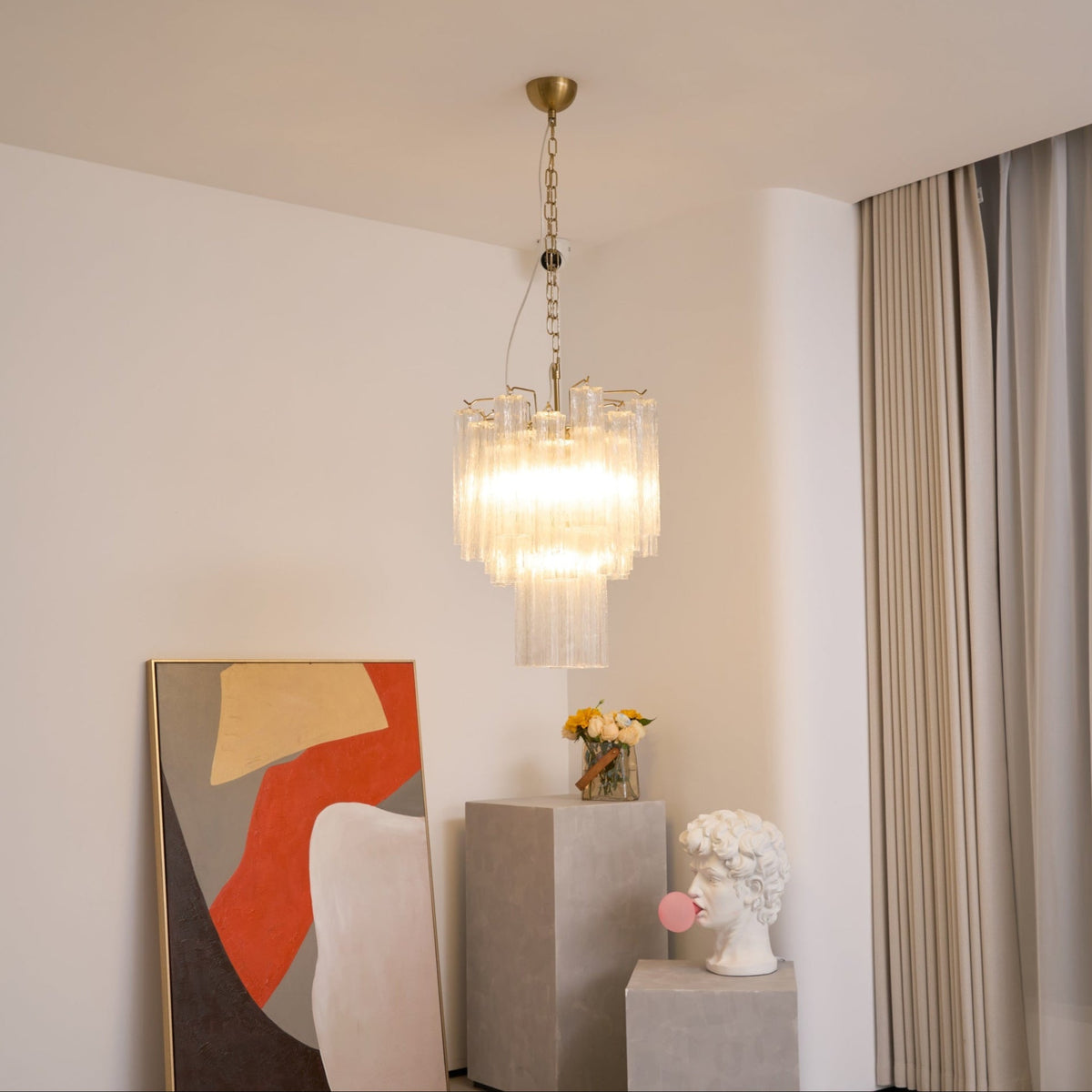 Giselle Murano Glass Chandelier