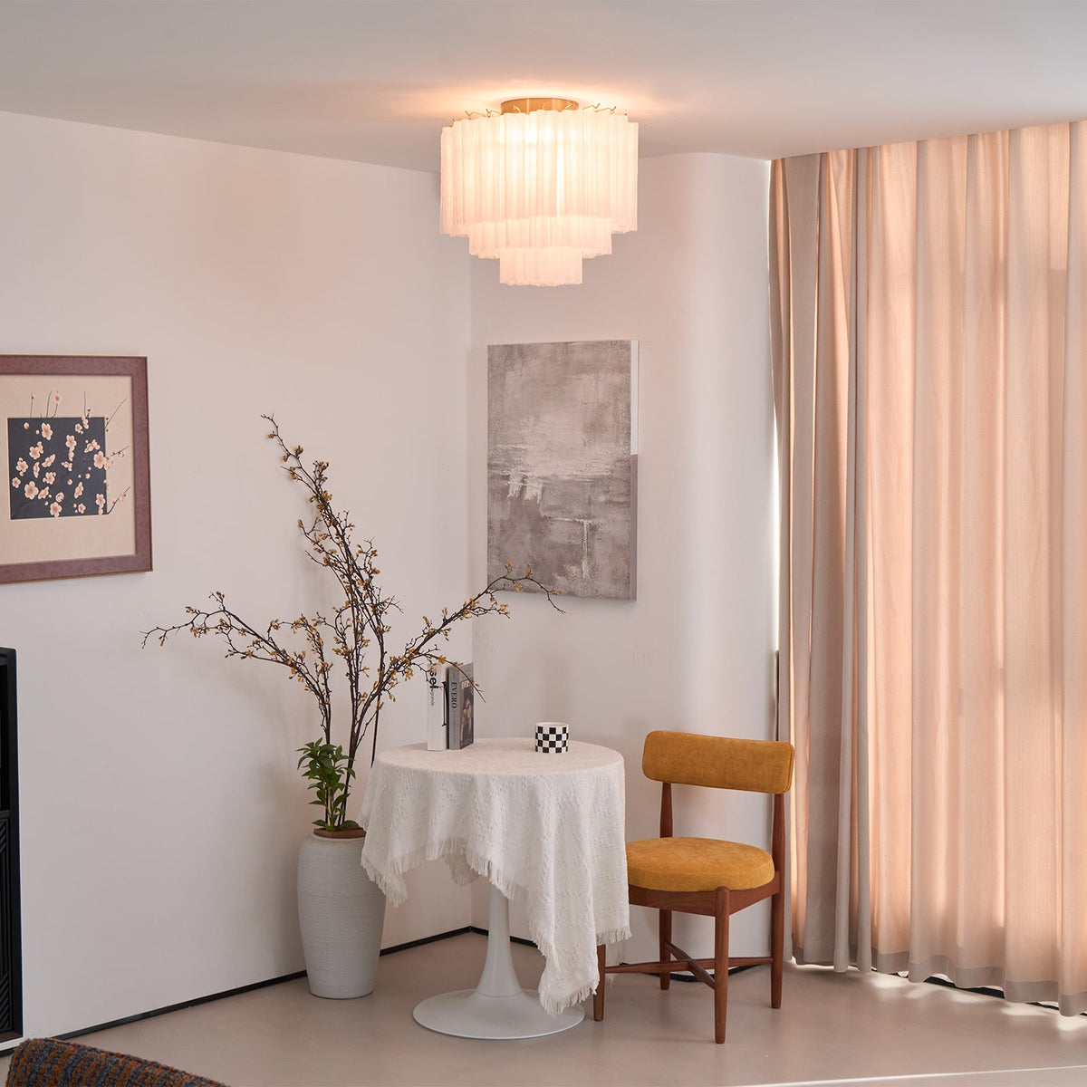 Glacia Murano Ceiling Lamp