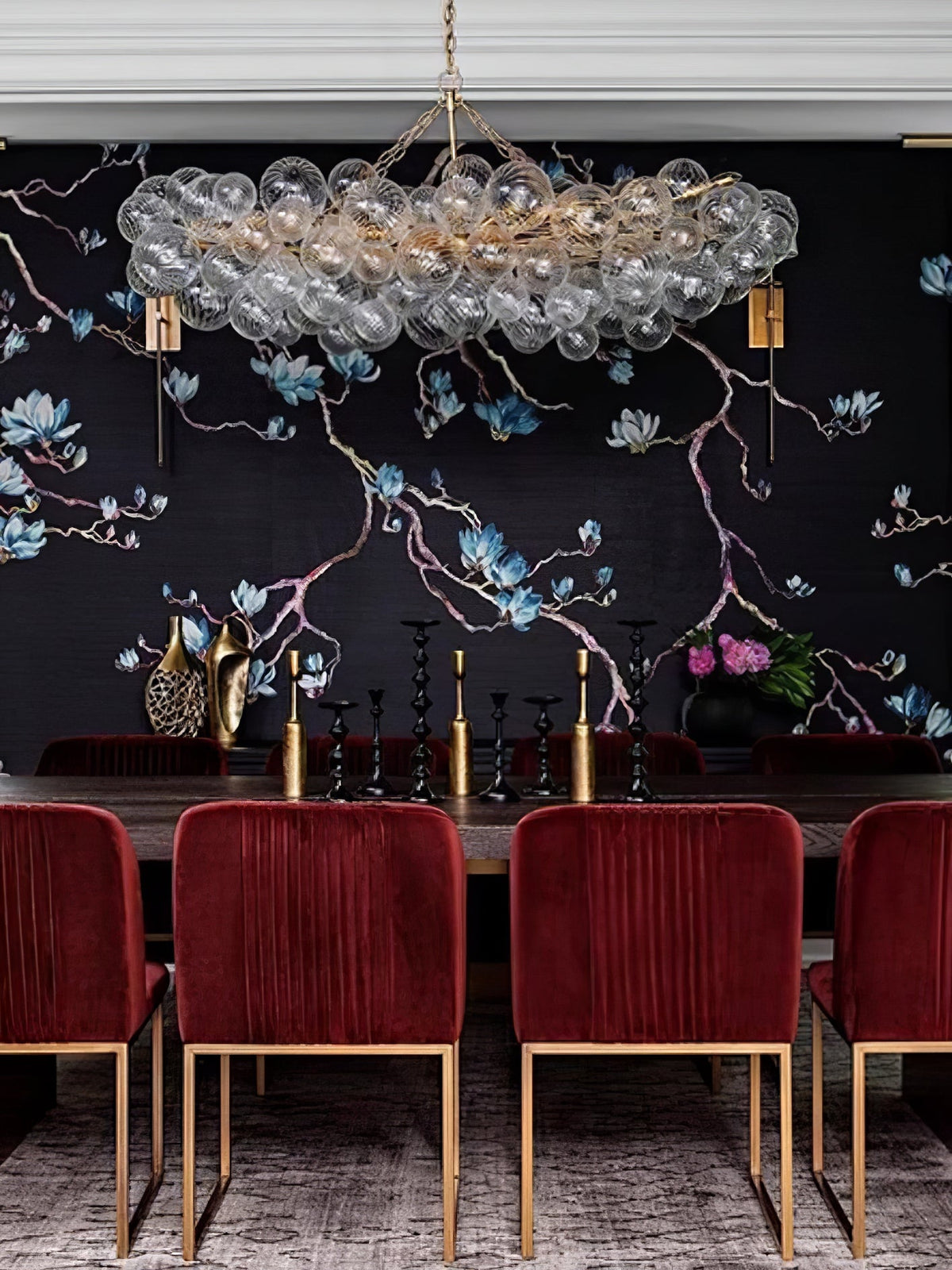 Glass Ball Bubbles Chandelier