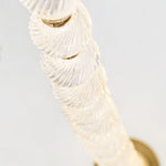 Glass Chain Chandelier