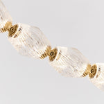 Glass Chain Chandelier