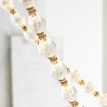 Glass Chain Chandelier