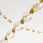 Glass Chain Chandelier