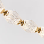 Glass Chain Chandelier