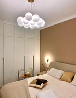 Glass Cluster Chandelier