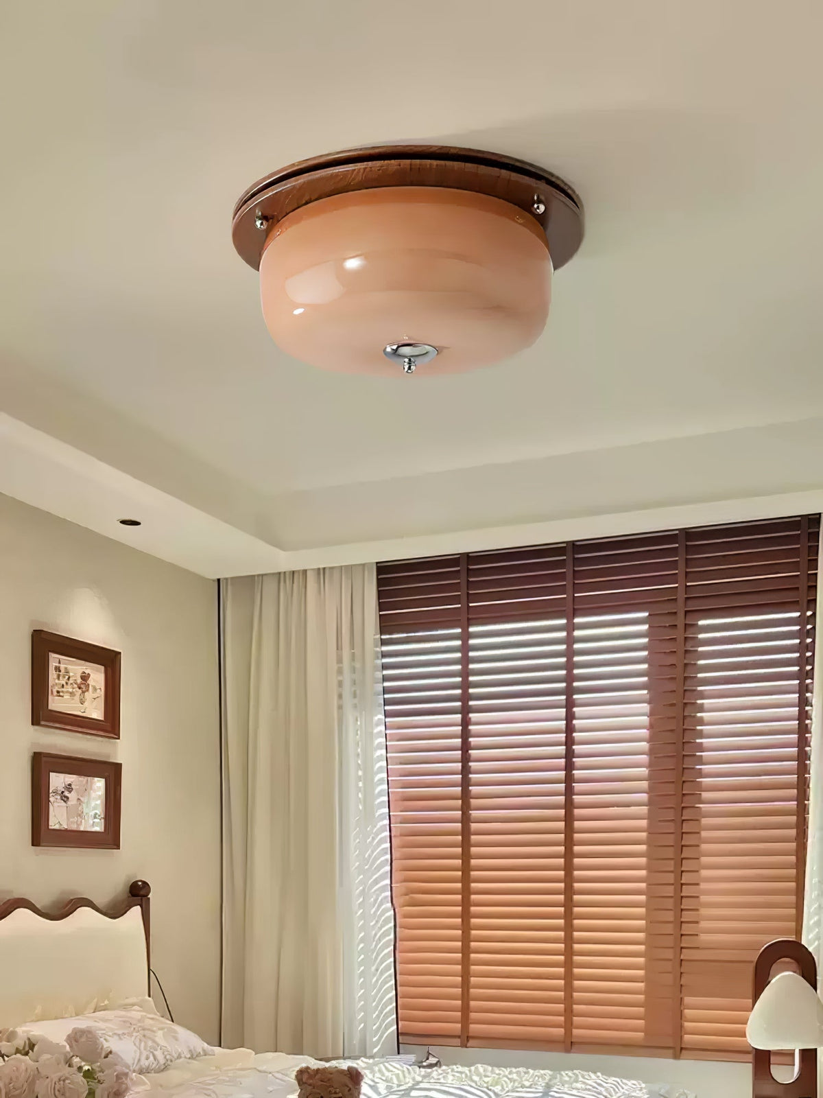 Glass Dome Ceiling Light