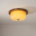 Glass Dome Ceiling Light