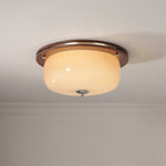 Glass Dome Ceiling Light