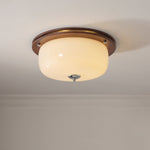 Glass Dome Ceiling Light