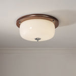 Glass Dome Ceiling Light