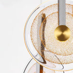 Glass Light Sheet Pendant Light