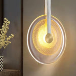 Glass Light Sheet Pendant Light