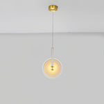 Glass Light Sheet Pendant Light
