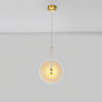 Glass Light Sheet Pendant Light