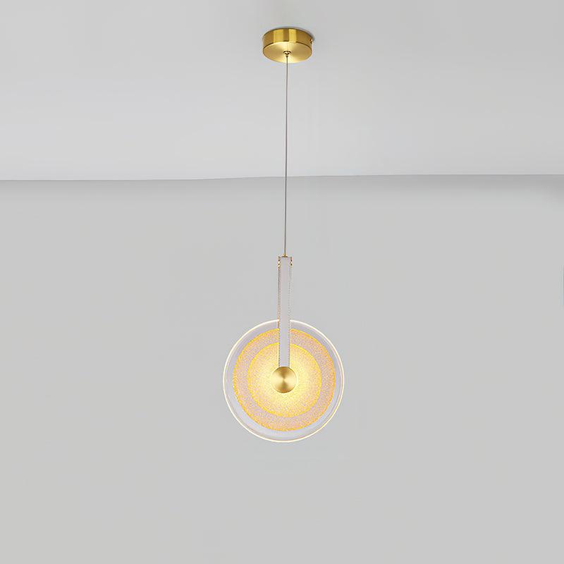 Glass Light Sheet Pendant Light