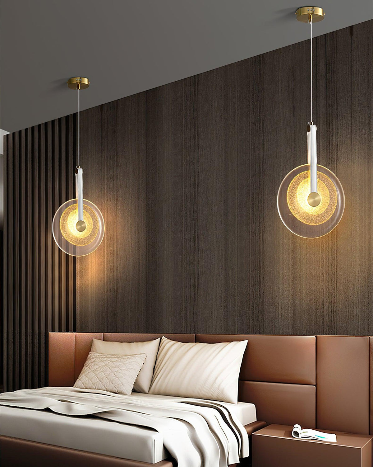 Glass Light Sheet Pendant Light