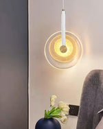 Glass Light Sheet Pendant Light