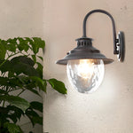 Creative Glass Metal LED Waterproof Modern Outdoor Wall Lamp Wall Sconce Lighting