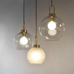 Glass Pendant Light