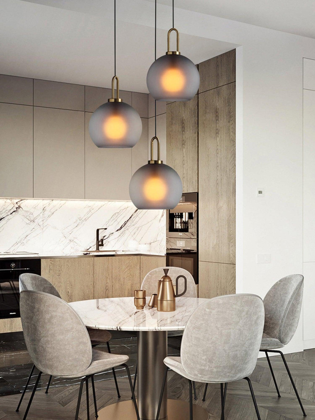 Glass Pendant Light