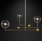 Glass Globe Mobile Chandelier