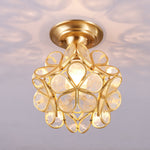 Golden Bloom Ceiling Light