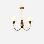 Golden Globe Chandelier