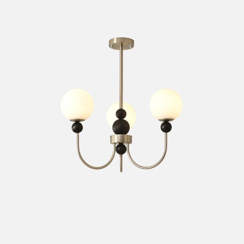 Golden Globe Chandelier