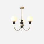 Golden Globe Chandelier