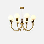Golden Globe Chandelier