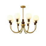 Golden Globe Chandelier