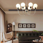 Golden Globe Chandelier