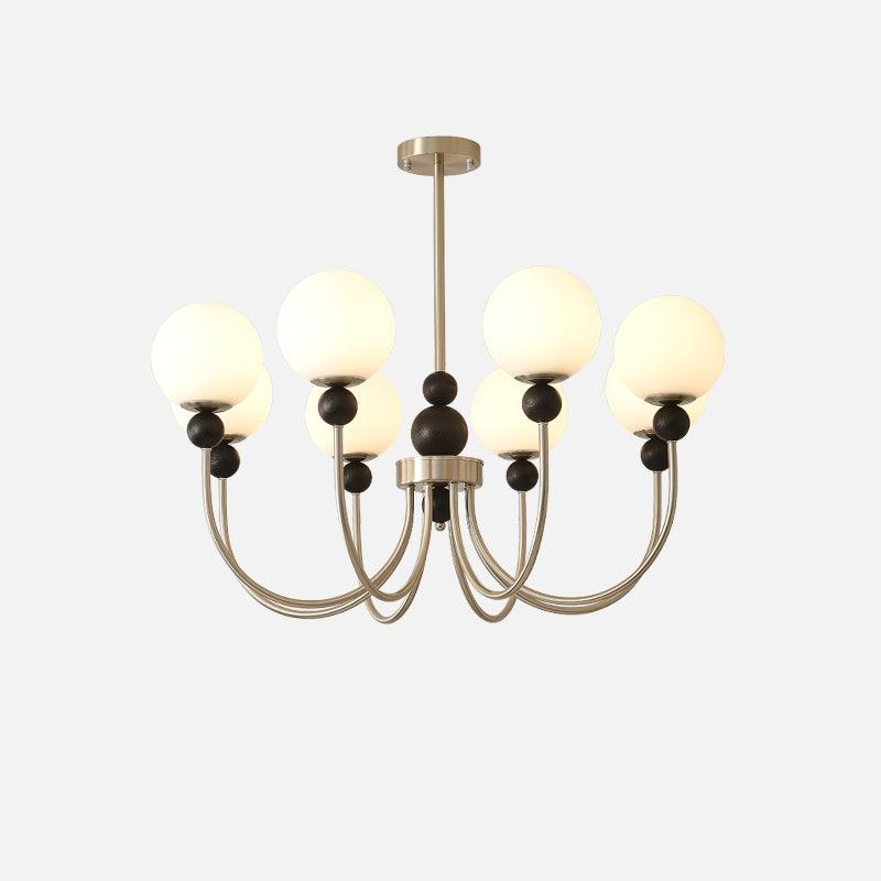 Golden Globe Chandelier