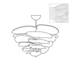 Petals Gold Murano Chandelier
