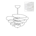 Petals Gold Murano Chandelier